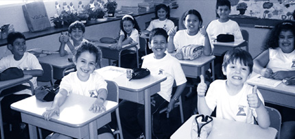 Estudiantes en aula